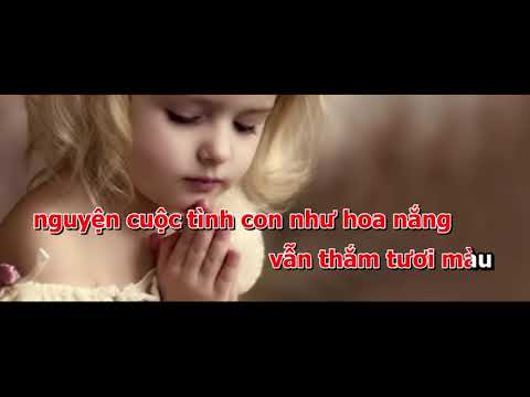 LỜI KINH NGUYỆN TRẦM *karaoke *tone nữ *thánh ca