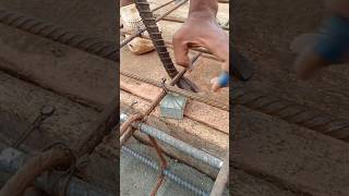 The cover is being plucked under the rod #construction #youtube #shortsfeed #work #video