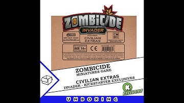 Zombicide Invader: Civilian Extras [Kickstarter Stretch Goals] - Part 1