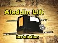 How to install Aladdin Lift for Chandelier