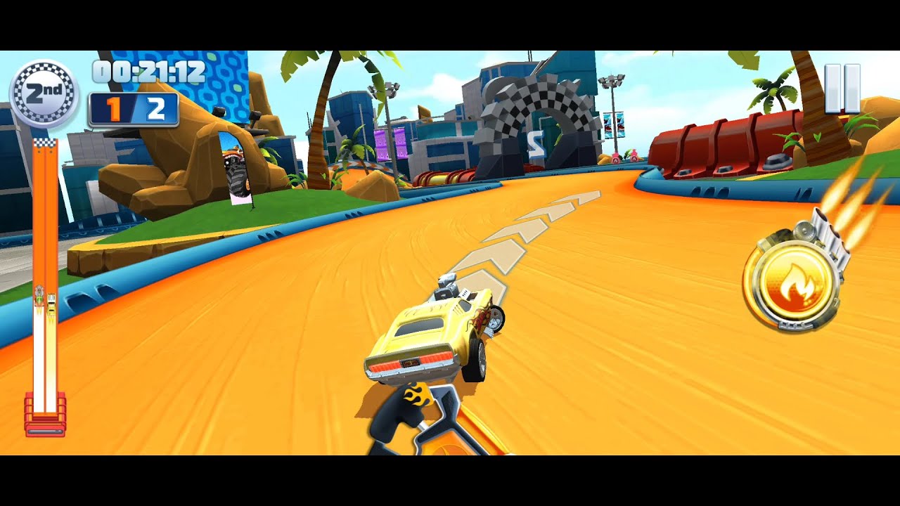 Hot Wheels Unlimited (by Budge Studios) car racing game for Android