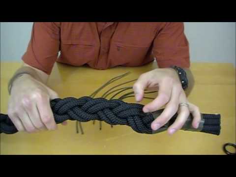 How to make a paracord fast rope 