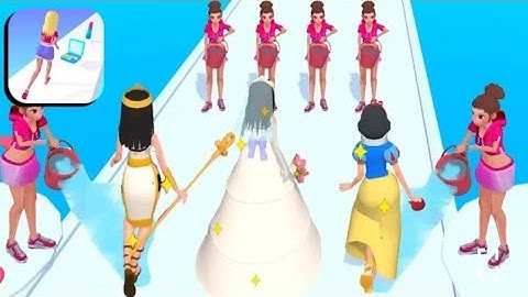 Makeover Run - Gameplay All Levels Android, iOS @rubvek143 #1