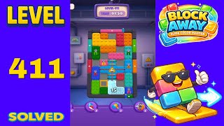 Block Away – Level 411 | Walkthrough Fast & Clean Solution