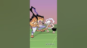 luffy vs lucci (w/ tom&jerry sfx 💀)