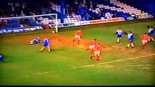 Luton Town 2-1 Nott`m Forest Lge Harford James 14th Apr 1992