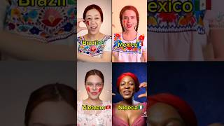Poco loco makeup challenge 🔥🔥 top viral ones #pocoloco #tiktok #shortsviral #makeup