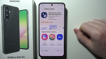 SAMSUNG Galaxy A56 5G: How to Enable Voice to Text