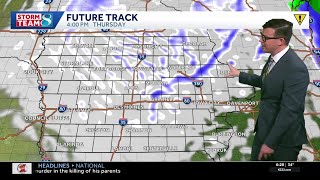 Iowa weather: Strong gusty winds return tomorrow