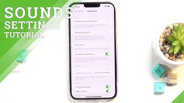 How to Turn On Mono Audio in iPhone 13 Pro Max - Manage Sounds Settings in iOS