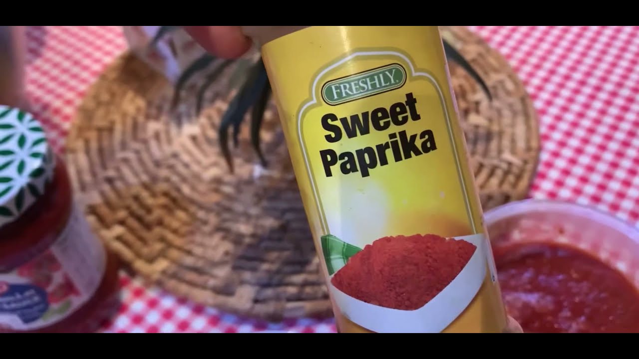 تجهيزات رمضان 2022تفريز صوص البيتزا  بطريقتي 