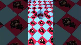 Satisfying physics animation 💥#shorts #physics #3d #satisfying #cube #viral