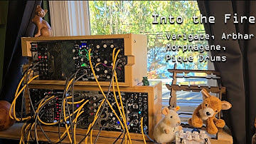Into the Fire - Generative Ambient Eurorack Modular piece no. 145 - Varigate, Pique Drums, Arbhar