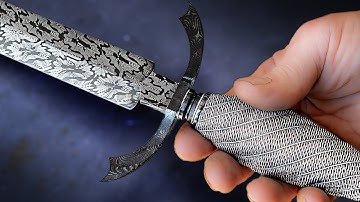 200 Hour Process of Building a Unique Knife