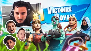 ON ENCHAÎNE LES TOP 1 😎 (Fortnite ft. Squeezie, Mickalow & TakaS)