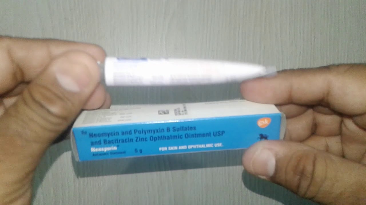 Neosporin Antibiotic Ointment review in Hindi YouTube