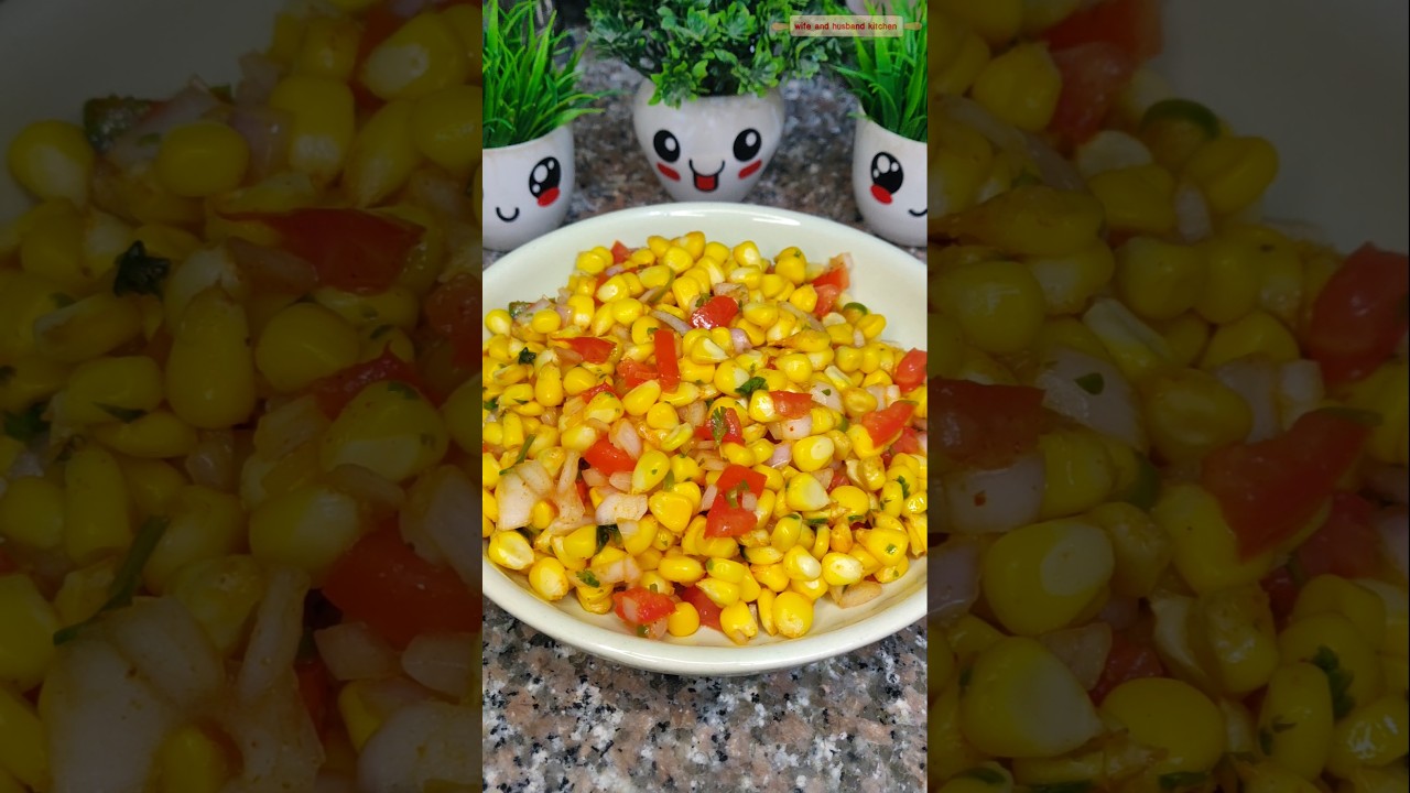 Street style sweet corn chaat🌽🤤 