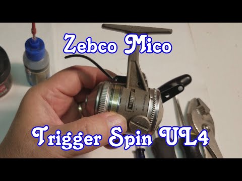 Zebco Micro UL4 TS Service and Repair 