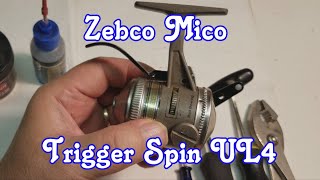 Zebco Micro UL4 TS Service and Repair 