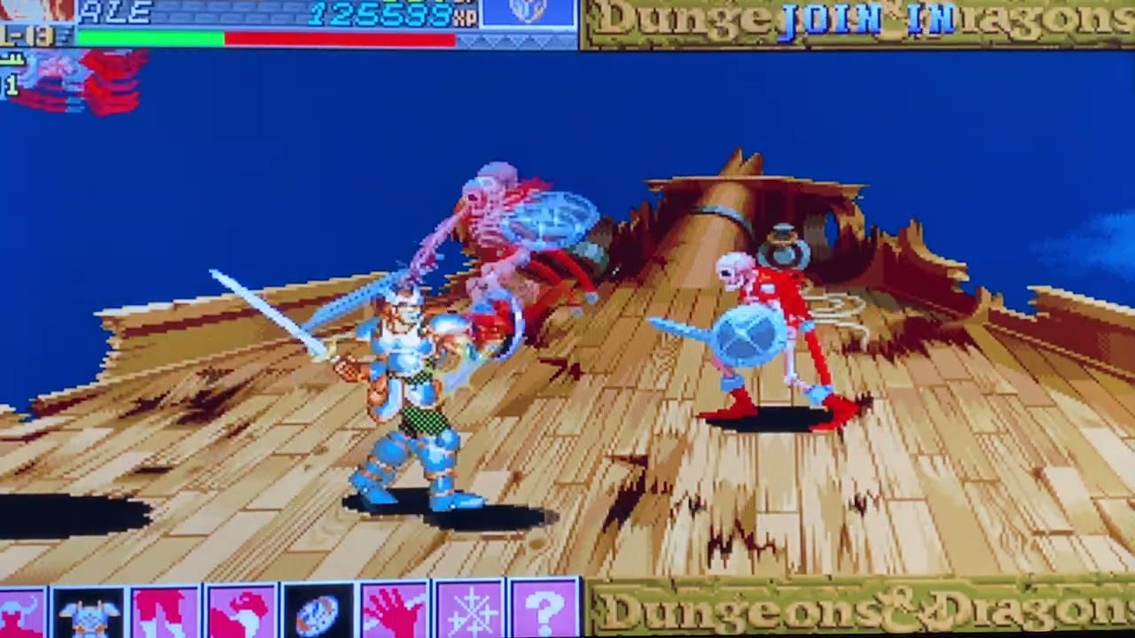 Dungeons and Dragons: Shadow Over Mystara stage 4 as Fighter
