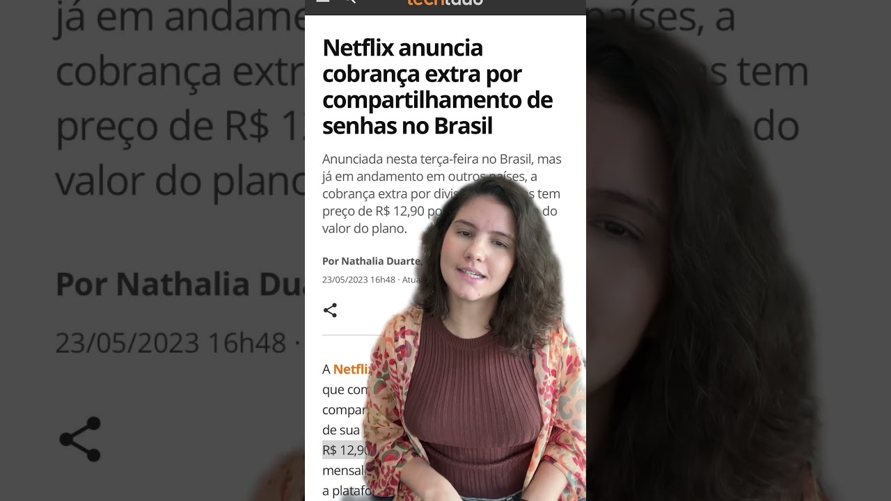 Netflix inicia cobrança de taxa de R$ 12,90 por usuário extra no