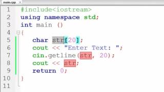 168. Getline function in C++ (Hindi)