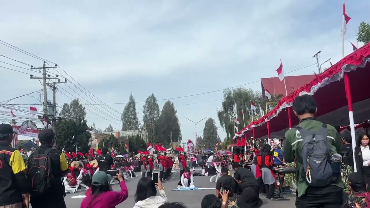 MANTAPPPPPPP MARCHING BAND SMA SANTA MARIA KABANJAHE 2025