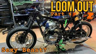 Kawasaki W650 Custom Build – Removing the Wiring Loom, Rear Fender & Electrics (Big Milestone!) screenshot 3