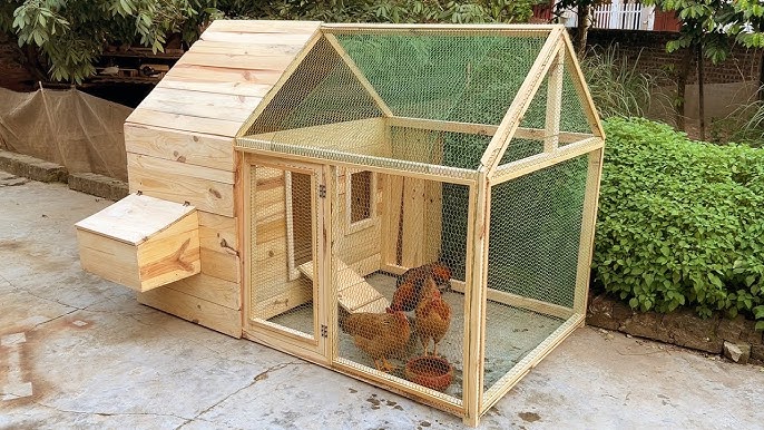 Gallinero para 6 gallinas y más con rampa Suzette – Concept-U