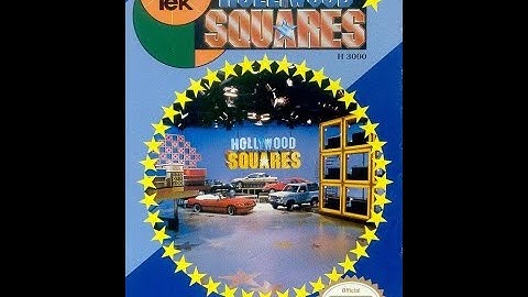 Hollywood Squares NES Game 19