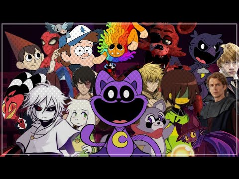 Desafio dos 18 personagens | imitei 18 personagens diferentes