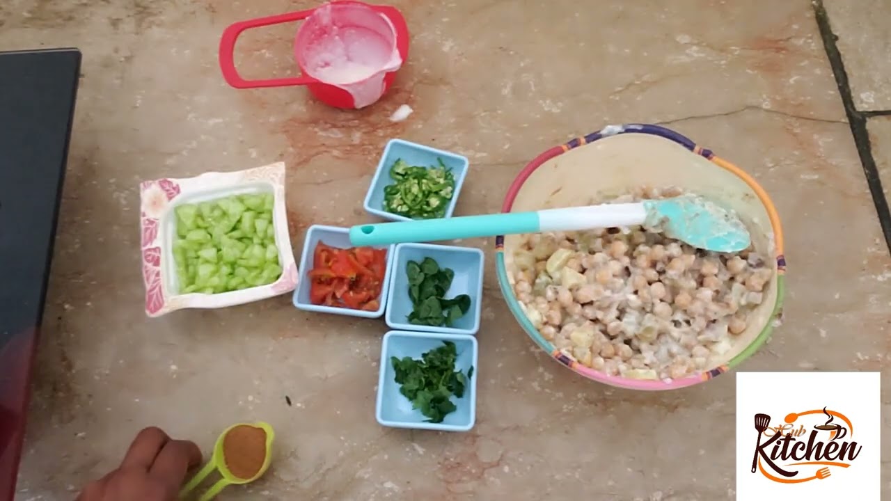 Special yoghurt Chana Chat recipe for Ramadan Kitchen Hub