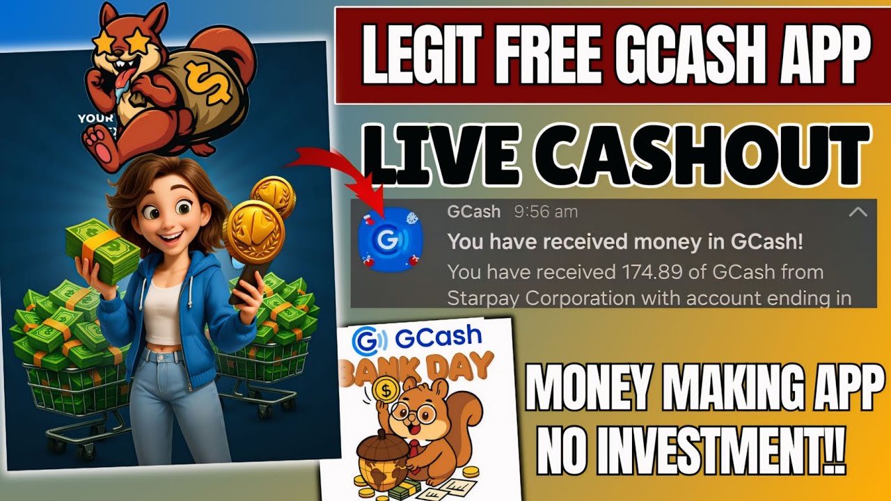 FREE 174 PESOS GCASH | LEGIT EARNING FREE GCASH APP | LIVE CASHOUT_No investment