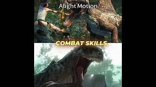 JWD Giga vs cc Spino #jurassicworld #dinosaur #giganotosaurus #spinosaurus #edit