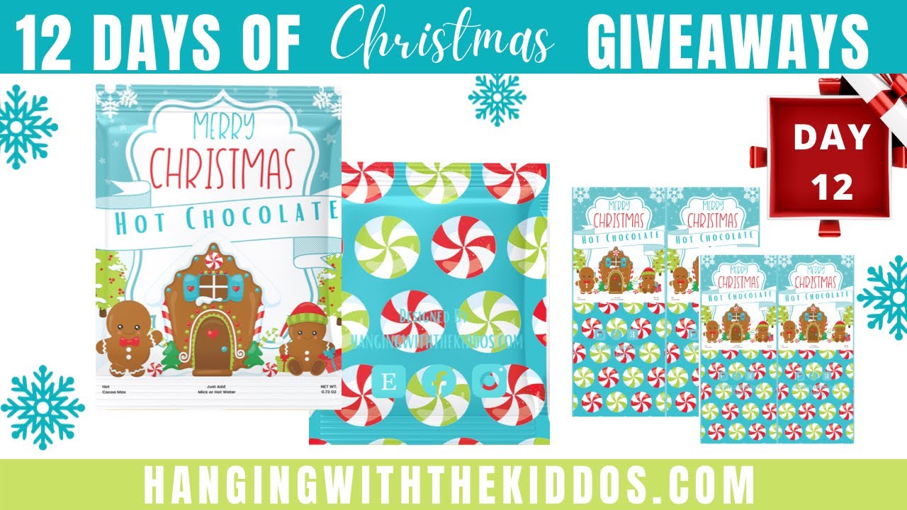 Free Printable Hot Cocoa Wrappers