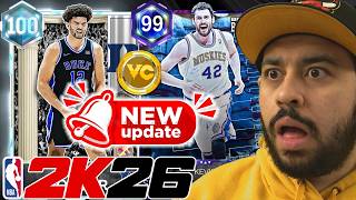 2K Added Guaranteed 100 Overalls, New Locker Codes for Spurs/Bucks, Free Dark Matter Reward NBA 2K26