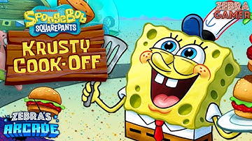 SpongeBob SquarePants: Krusty Cook-Off Nintendo Switch Gameplay - Zebra
