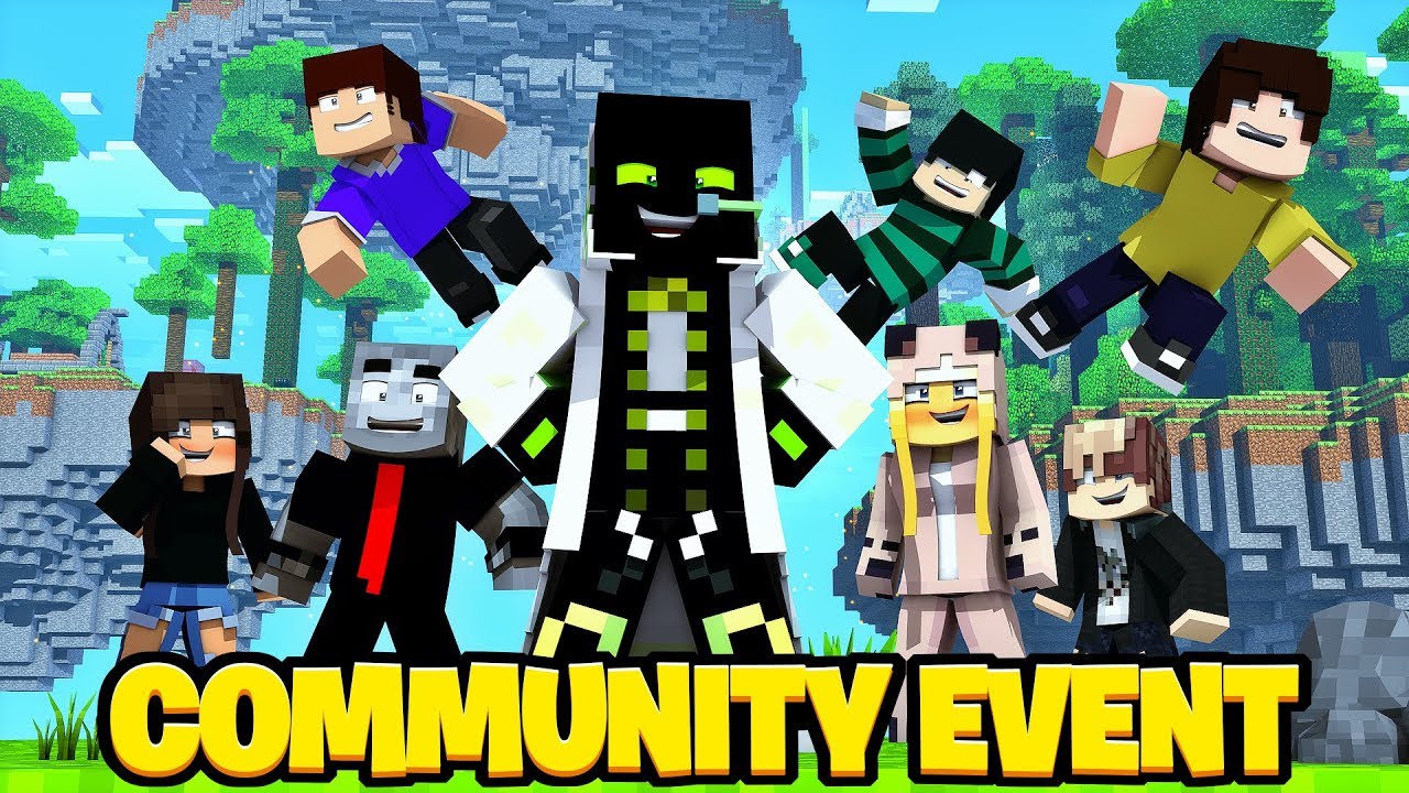 Wir spielen GEMEINSAM MINECRAFT! - Community Event [Deutsch/HD/Live] lets play a little game