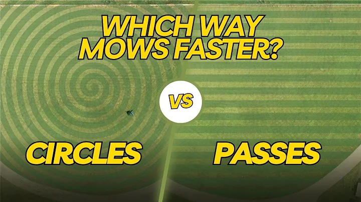 Circles vs. Passes: Which Way Cuts Grass Faster?