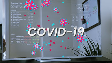 How to Monitor COVID-19 on your Mirror!