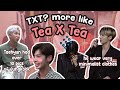 TXT Exposing TXT Like There's No Tomorrow ft. BTS and ENHYPEN | TXT? more like Tea X Tea