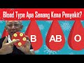 Blood Type Apa yg Senang Kena Penyakit? | DND Live