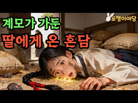 계모가 광에 가둔 딸에게 온 뜻밖의 혼담, 그 정체는? ㅣ 야담·민담·전설·설화·교훈·지혜·복수이야기·옛날이야기