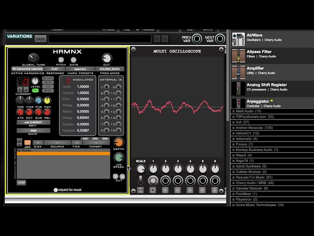 New Module - F_HRMNX from Request For Music