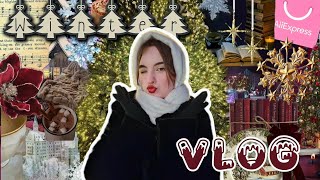 WINTER VLOG #2: святкуємо моє день народження і новий рік 🎂🎄, розпаковка з AliExpress 📦💕