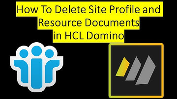 How To Delete Site Profile and Resource Documents in HCL Domino