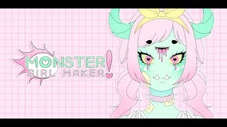 Playing with the Monster Girl Maker app screenshot 2