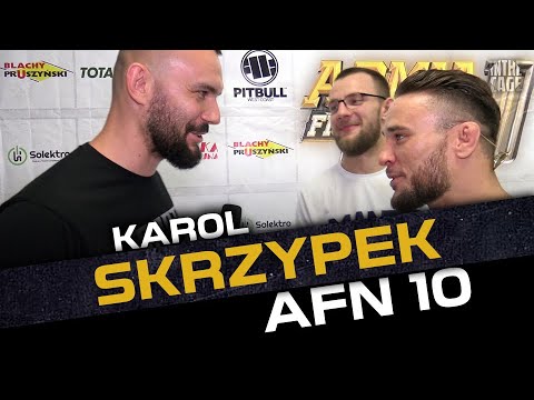 Filip Bątkowski przerywa wywiad z Karolem Skrzypkiem i ogłasza jego rywala na AFN 10 w Żywcu