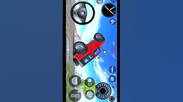 Mahindra Thar Lovers. Jai Veeru Song 🚨🔥 indian car simulator 3d game... red Mahindra thar modified