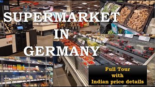 Supermarket in Germany - How much it costs in Indian Rupees? | Grocery Prices | Telugu vlog screenshot 4
